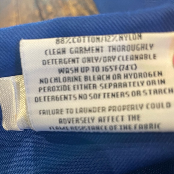 H2C Flame Resistant 3M Reflective Coverall NASA Space Suit Costume W/Patches (L) - Picture 17 of 17